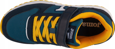 Atlete për kalamoj Joma Tornado Jr 2405, mbyllje me shirit Velcro, taban me amortizim, blu e verdhë