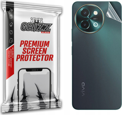 Folie mbrojtëse Grizz SatinSkin për Vivo Y58, pjesa mbrapa, transparente