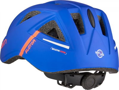 Helmetë biçiklete për kalamaj Cairn R Kustom, madhësia 48-52, 15 vrima ajrosjeje, blu