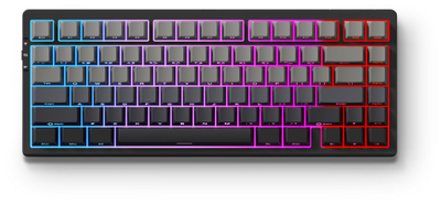 Tastierë mekanike MCHOSE G75 Pro Matcha Latte V2, tri-modoshe, RGB, e zezë