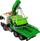 Lodër kamion rimorkiator Leantoys Tow Truck, shkallë 1:16, me drita dhe tinguj, i gjelbër