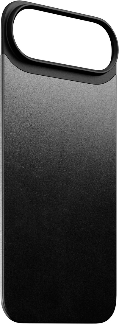 Mbrojtëse magnetike Nomad Horween Leather Back, për iPhone Air, lëkurë, e zezë