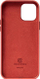 Futrollë Crong Essential Cover, për iPhone 12 Pro Max, lëkurë eko, e kuqe