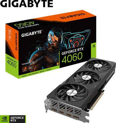Kartelë grafike Gigabyte GeForce RTX­­ 4060 Gaming OC 8GB GDDR6