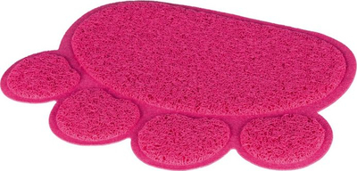 Tapet për mace Trixie PVC Paw Mat, 40 x 30 cm, rozë