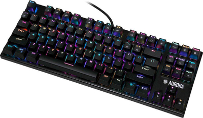Tastierë iBox Aurora K-2R (IKGMK2R), US, e kaltër