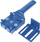 Shabllon për kunja druri NZ12, 6–10mm, ABS, blu e errët