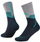 Çorape Buff Lightweight Merino Wool Crew, XL, lesh merino, gri navy blue
