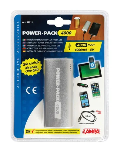 Power Bank 4000 Mah