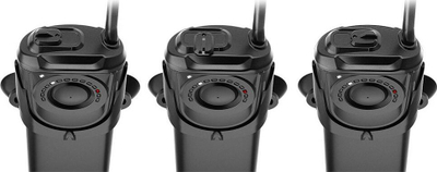 Ngrohës akuariumi Aquael Ultra Heater Day & Night, 200W, plastik, i zi