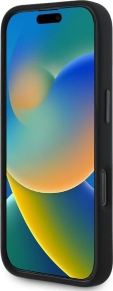 Mbulesë silikoni BMW M Series BMHMP16X23SROK për iPhone 16 Pro Max 6.9", me MagSafe, e zezë