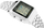 Orë dore Casio A500WA-1, quartz, digjitale, çelik inox argjendi