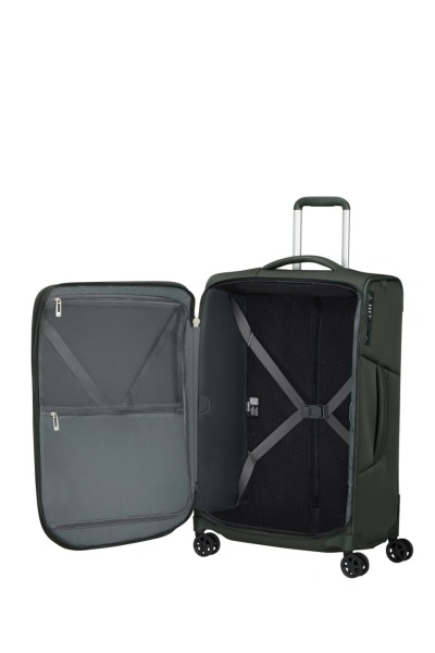 Valixhe Soft Me 4 Rrota Samsonite Respark 67/24 Exp Ngjyrë Jeshile