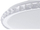 Lampë tavani Domoletti Kutek 19082L, 36W, LED 3000-6000K, e bardhë