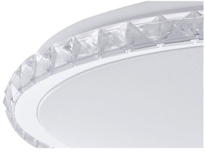Lampë tavani Domoletti Kutek 19082L, 36W, LED 3000-6000K, e bardhë