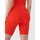 Leggins të shkurtër sportiv 4F, për goca, elastikë, portokalli