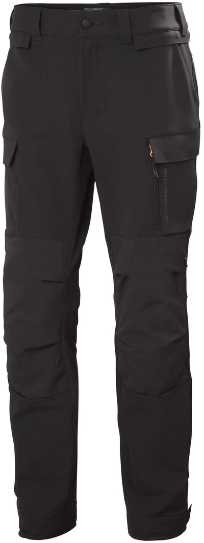 Pantallona pune Helly Hansen Barcode CNCT, 4 way stretch, me përforcime Cordura, të zeza
