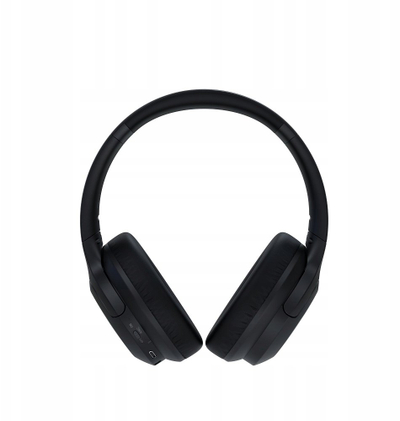 Kufje pa tela Devia EarBass Pro1, Bluetooth, ANC, 20h bateri, të zeza