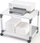 Karrocë zyre Durable SYSTEM Multi Function Trolley 48, 2 rafte, me rrota, gri