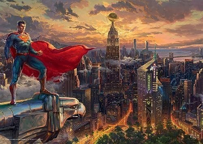 Puzzle Schmidt Superman, Mbrojtësi i Metropolis-it, 1000 copa, Thomas Kinkade, shumëngjyrësh