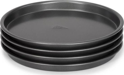 Set tepsish Patisse me anë të ulëta, 20 cm, çelik i zi