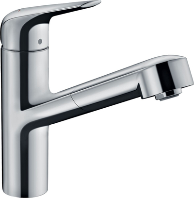 Bateri kuzhine Hansgrohe 71814, presion i lartë, krom, ngjyrë argjend