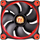 Ftohës Thermaltake Riing LED, 120 mm, i kuq
