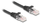 Kabllo rrjeti Delock me spirale RJ45 Cat5e, 2m, i zi