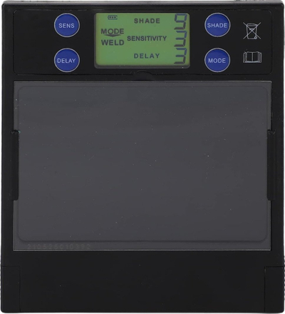 Helmeta automatike për saldim LTC PRO, errësim automatik, e zezë