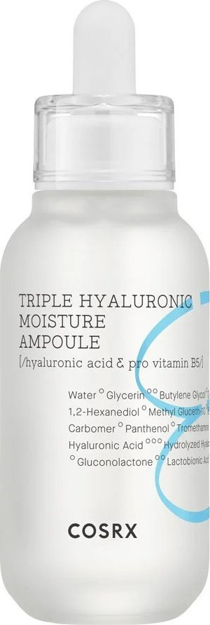 Serum për fytyrë COSRX Hydrium Triple Hyaluronic Moisture Ampoule, 40ml, për hidratim