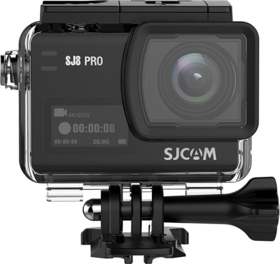 Kamerë sportive SJCAM SJ8 Pro, 4K 60fps, WiFi, e zezë