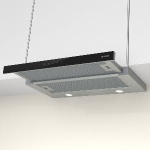Aspirator kuzhine Gorenje TH64E3SGB, 60cm, me filtër karboni, inox