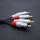 Set kabllo Qoltec RCA, 2m, 2 copë