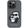 Mbulesë telefoni Karl Lagerfeld Original, për iPhone 14 Pro 6.1", hardcase TPU, argjendi
