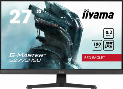 Monitor gaming iiyama G-MASTER G2770HSU Red Eagle, 27", 180Hz, i zi