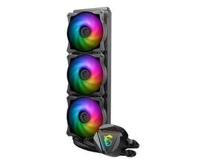 Ftohës uji për CPU MSI MAG CoreLiquid 360R V2, 360mm, ARGB, për Intel dhe AMD, i zi