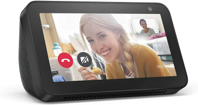 Altoparlant inteligjent Amazon Echo Show 5, ekran 5", Alexa, i zi charcoal