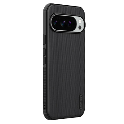 Kapak telefoni Nillkin Super Frosted Pro, për Google Pixel 10 Pro XL, antirrëshqitës, i zi