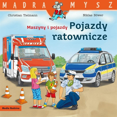 Libër për kalamaj GM MR, miu i zgjuar, makinat e shpëtimit, edukativ, me figura, me shumë ngjyra