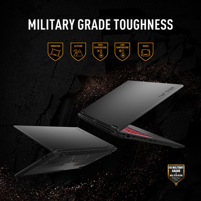 Laptop gaming ASUS TUF Gaming A18 FA808UM S9058, 18", Ryzen 7, RTX, i zi