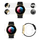 Smartwatch Gravity GT2-3, ekran 1.28" IPS, Bluetooth 5.1, ari me të zezë