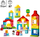 Set lodrash LEGO DUPLO Classic Alphabet Town 10935, edukim, shumëngjyrësh