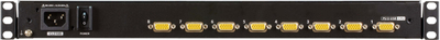Konsolë rack ATEN CL3108, 18.5", 1366 x 768, 1U, e zezë