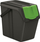 Set koshash për riciklim Prosperplast Sortibox, 4x25L, i zi