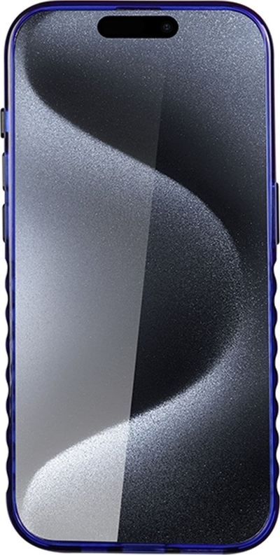 Mbulesë telefoni Audi IML Big Logo Hard Case, MagSafe, për iPhone 15 Pro 6.1", blu