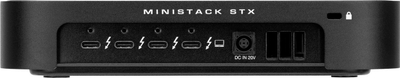 Надворешно куќиште OWC miniStack STX, Thunderbolt Hub, мат црна