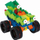 Set ndërtimi Plus-Plus GO Mini Mix Monster Trucks, 600 copë, për fëmijë 7-12 vjeç, shumëngjyrësh