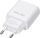 Karikues Beline BLNCB30 për prizë, 30W GaN, USB‑C PD, me kabllo USB‑C, i bardhë