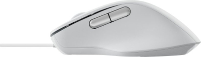 Maus Rapoo N500, USB, optik 3600 DPI, i bardhë