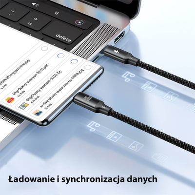 Kabllo Awei CL-975, USB C Lightning Micro 3in1, 1.2m, i zi